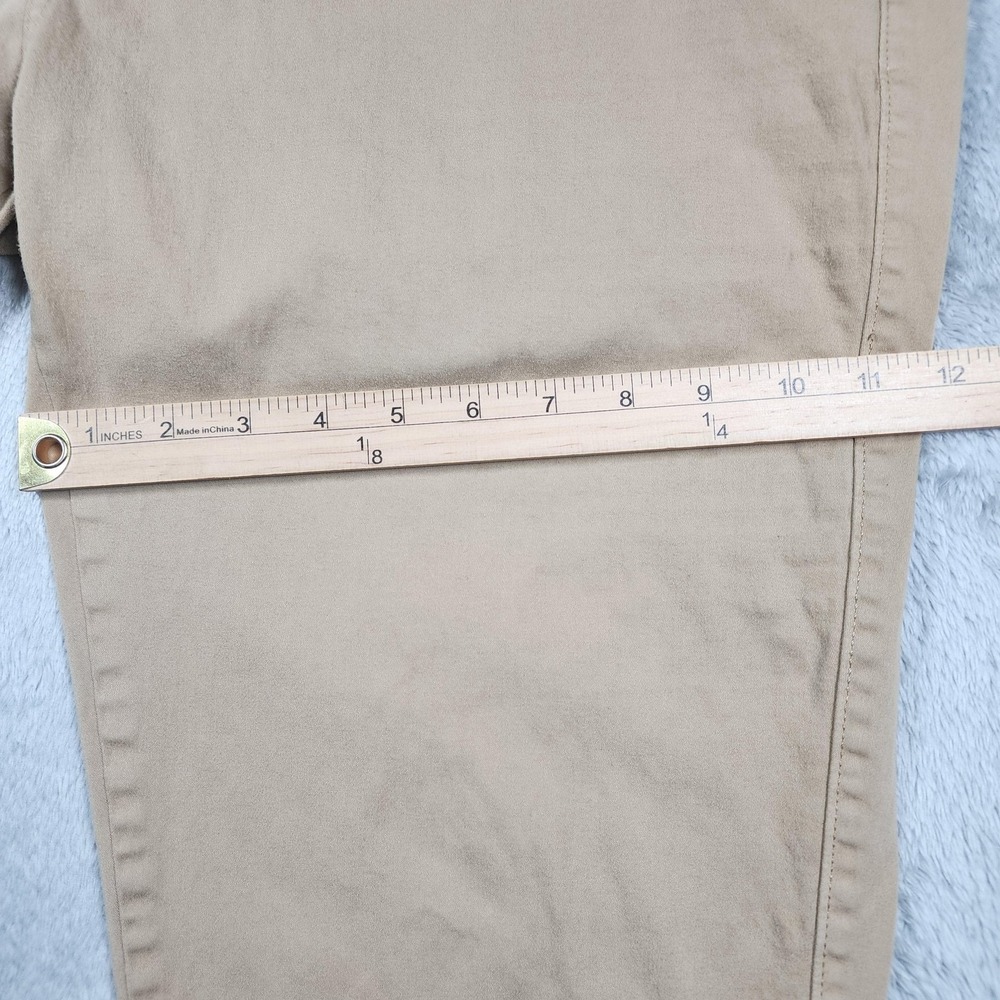 Peter Millar Pants Mens 40x30 (Fits 38x29) Beige Stretch Chino Golf Casual - Picture 6 of 13